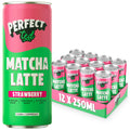 Strawberry Oat Matcha Latte 12x 250ml -PerfectTed