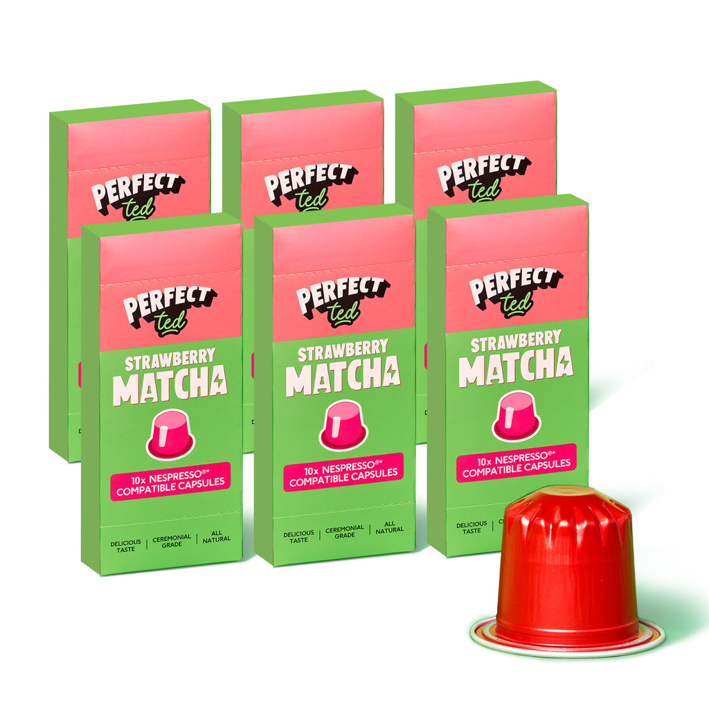 Strawberry Matcha Nespresso® Compatible Pods -PerfectTed