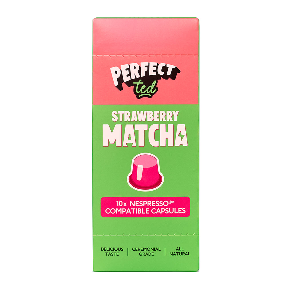 Strawberry Matcha Nespresso® Compatible Pods -PerfectTed