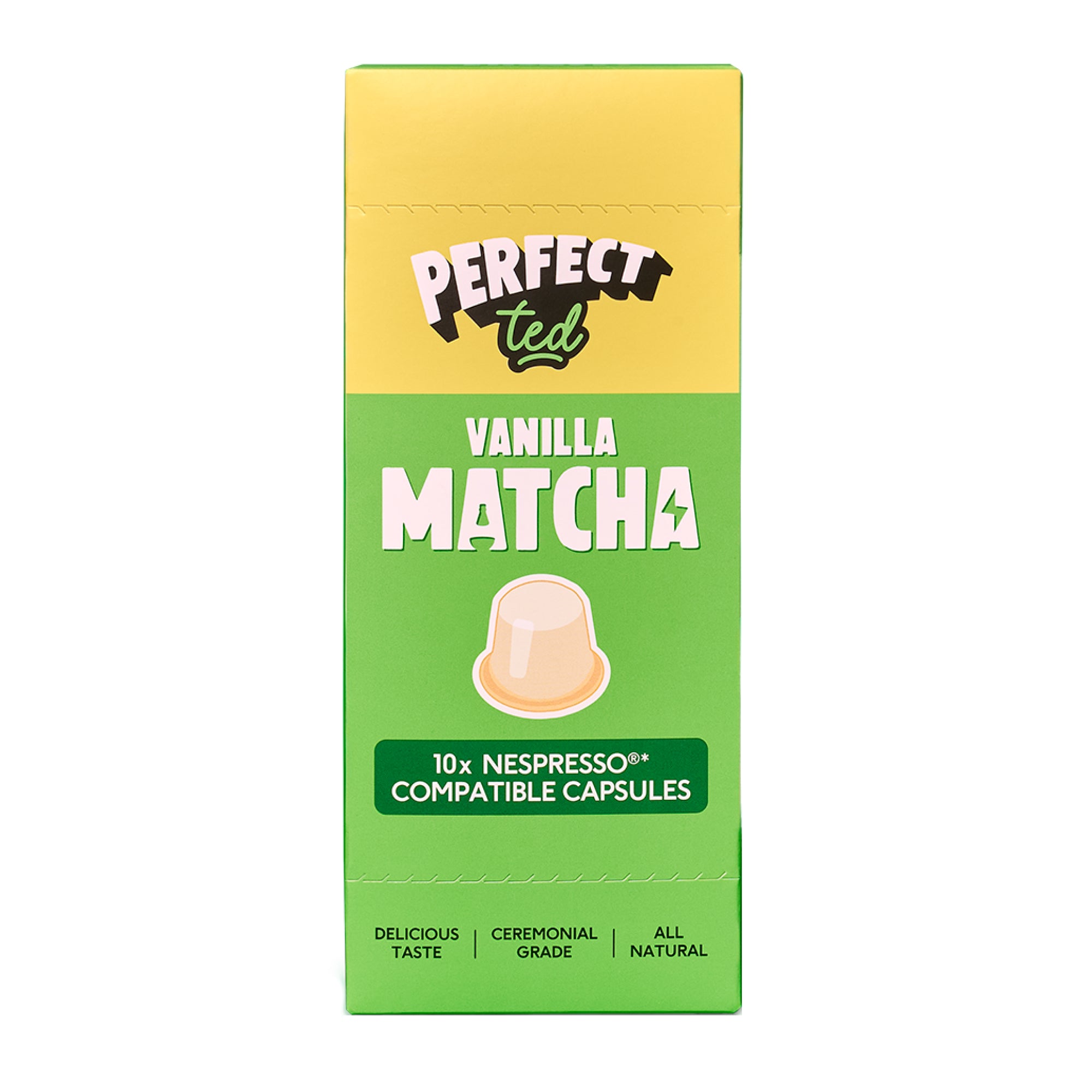 Vanilla Matcha Nespresso® Compatible Pods -PerfectTed